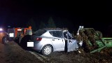 Wypadek z ciągnikiem w gminie Gnojno. Cztery osoby ranne