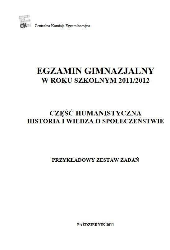 EGZAMIN GIMNAZJALNY CZĘŚĆ HUMANISTYCZNA 17.04.2018. Jakie...