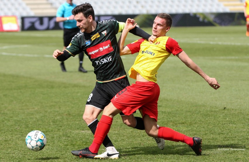 Korona Kielce pokonała GKS Tychy 1:0 w meczu Fortuna 1 Ligi,...