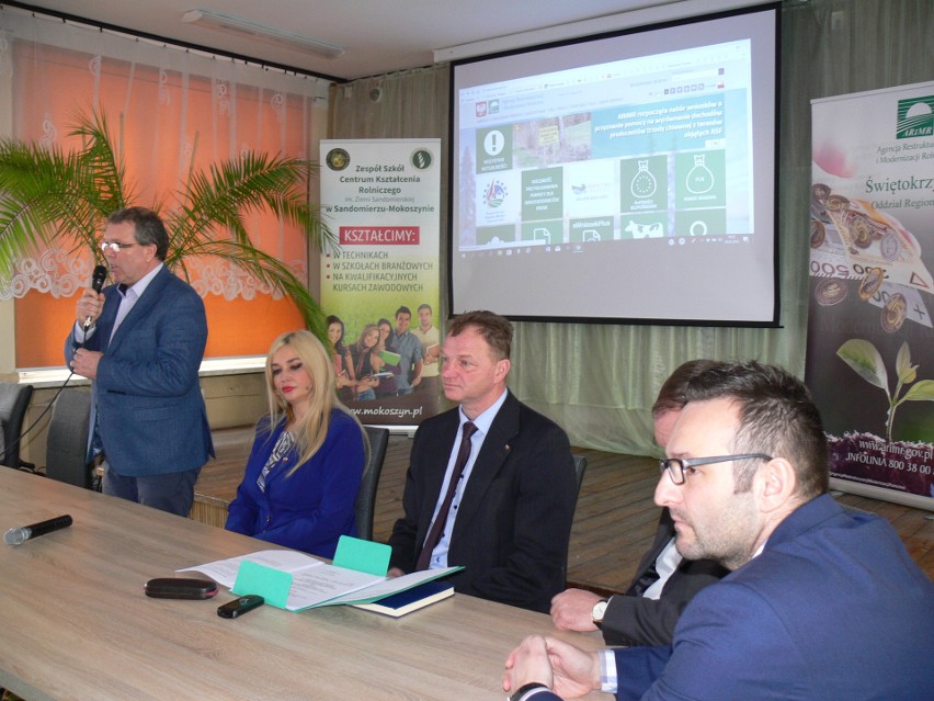 Uczniowie Zespołu Szkół Centrum Kształcenia Rolniczego w Sandomierzu szkolili się jak składać wnioski o dopłaty bezpośrednie 
