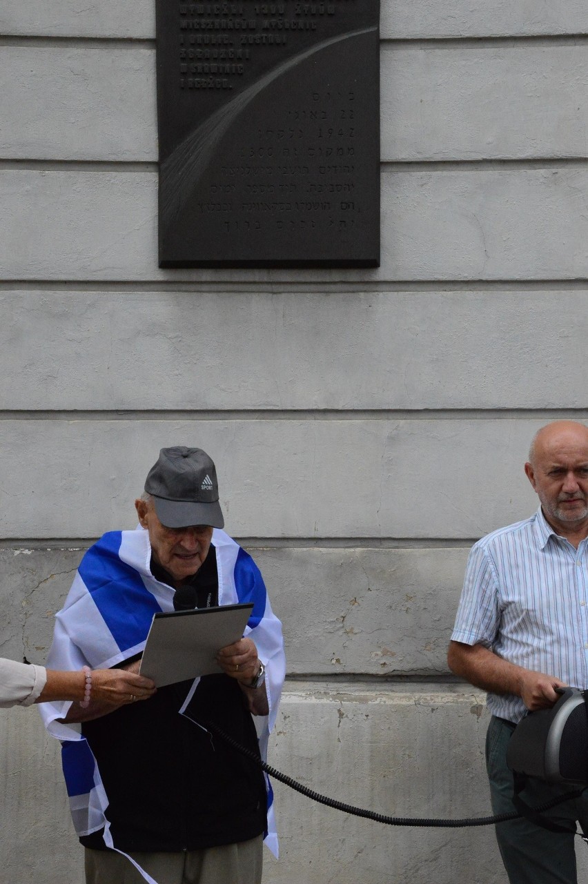 Wspomnienie myślenickich Żydów 77 lat po ich deportacji