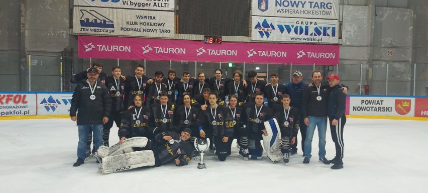 Cracovia - srebrni medaliści mistrzostw Polski w hokeju