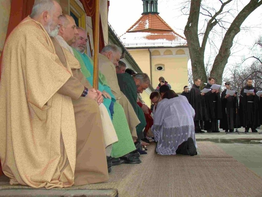 Uroczystości Wielkiego Czwartku z Kalwarii Zebrzydowskiej