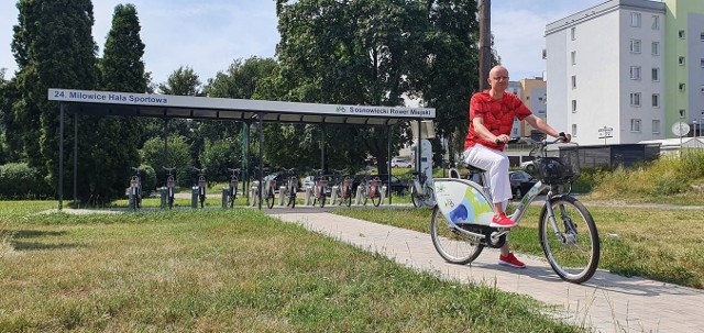 W Sosnowcu działa nowa stacja roweru miejskiego