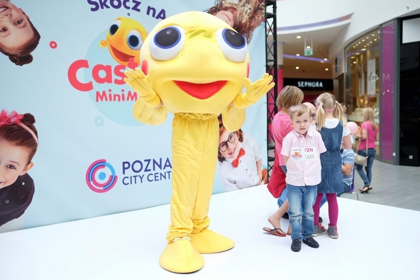 Wspólna zabawa i casting z rybką MiniMini w Poznań City...