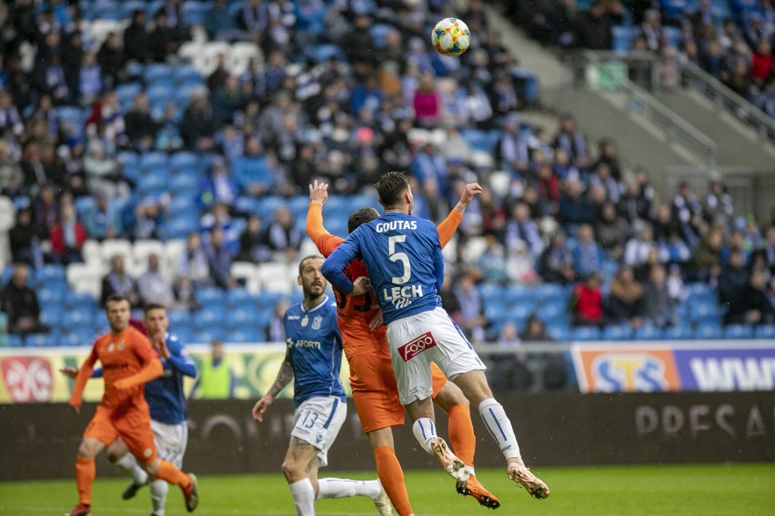 Lech Poznań - KGHM Zagłębie Lubin 1:1. Snajper w Zagłębiu potrzebny od zaraz