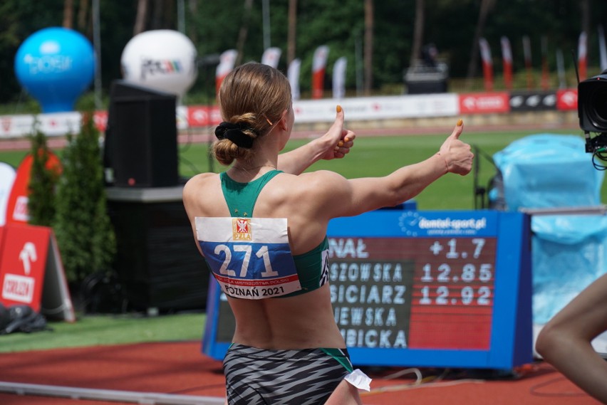 Pia Skrzyszowska w pięknym stylu wygrała bieg na 100 m ppł i...