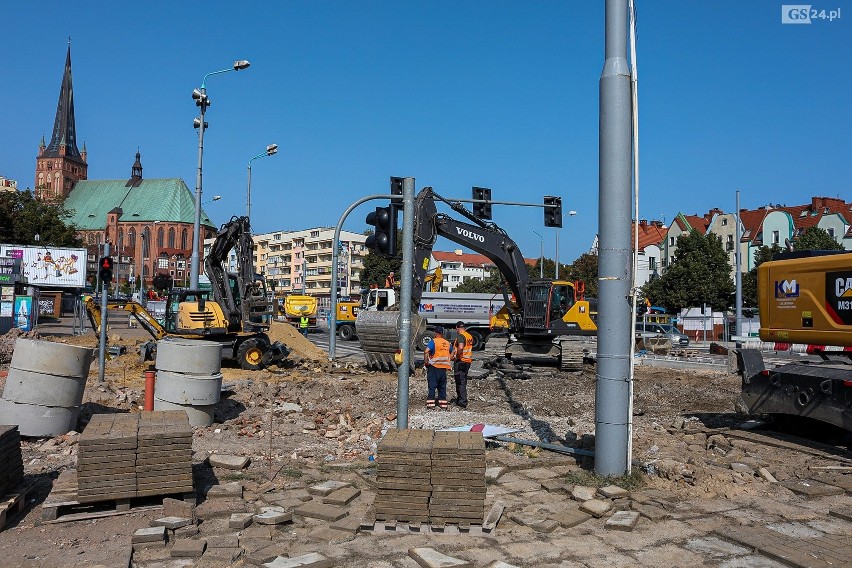 Ul. Wyszyńskiego w Szczecinie.