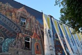 Częstochowa: gigantyczny mural "Strażnik Czasu" odsłonięty. Uroczystość zaingaurowała 15. Noc Kulturalną [ZDJĘCIA]