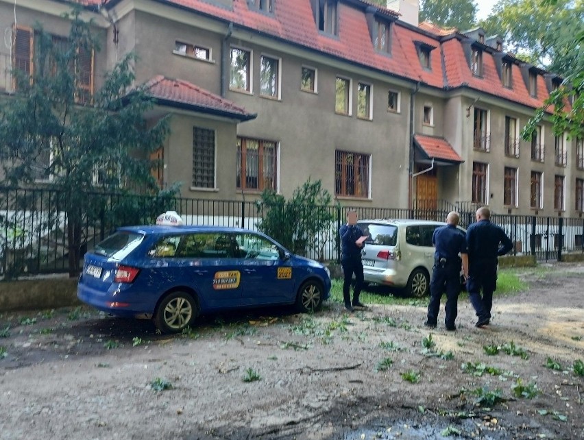 Na miejscu interweniował jeden zastęp straży pożarnej i...