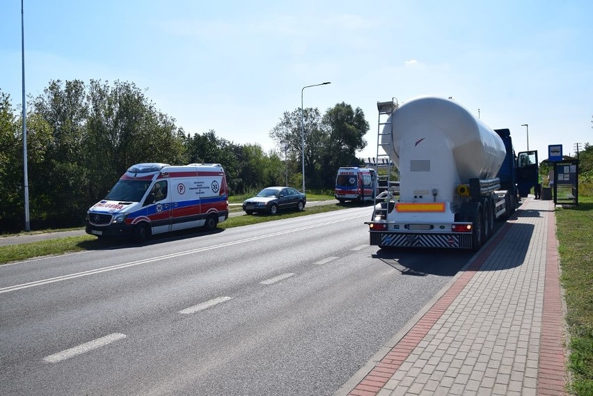 Na ulicy Broniewskiego w Staregardzie zderzyły się samochody