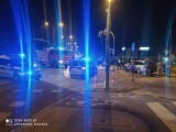 Wypadek na Mickiewicza w Białymstoku. Honda zderzyła się z mercedesem (zdjęcia)