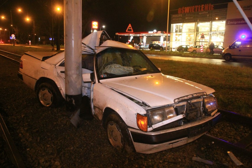 Wypadek na ulicy Żmigrodzkiej, 5 grudnia 2017