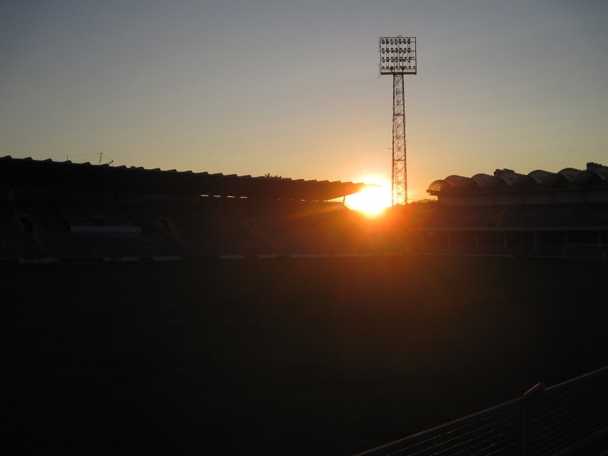 Na tym stadionie Śląsk zagra z Budućnostią (ZDJĘCIA I FILM Z TRENINGU)