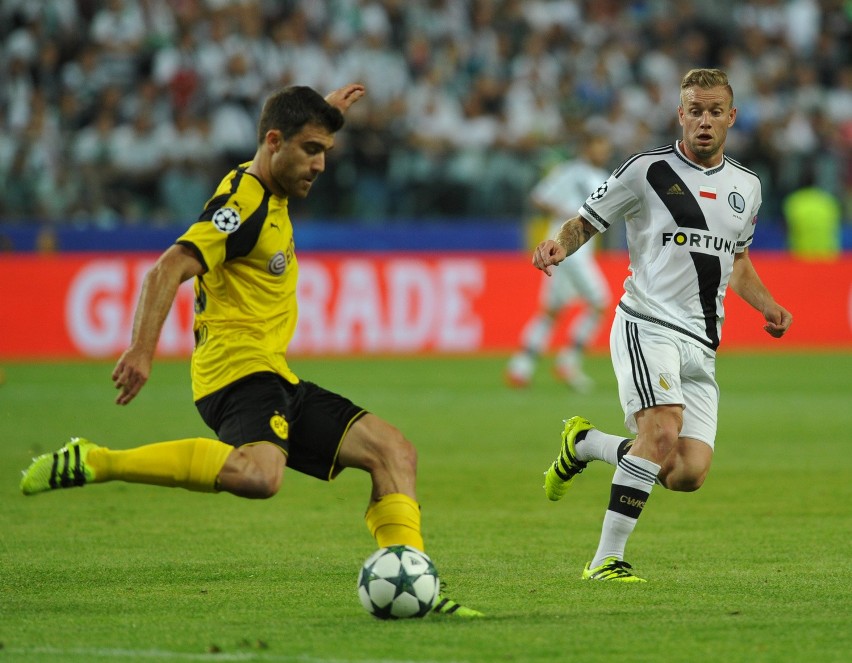 Liga Mistrzów. Legia Warszawa została rozgromiona przez Borussię Dortmund [ZDJĘCIA]