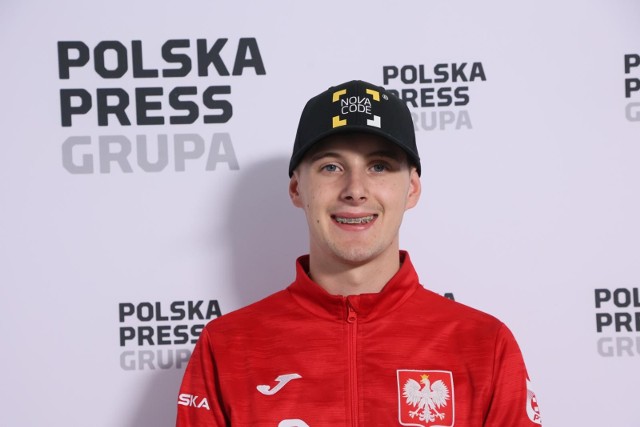 18-letni Wiktor Przyjemski w sezonie 2023 był jednym z najlepszych zawodników 1. Ligi Żużlowej.