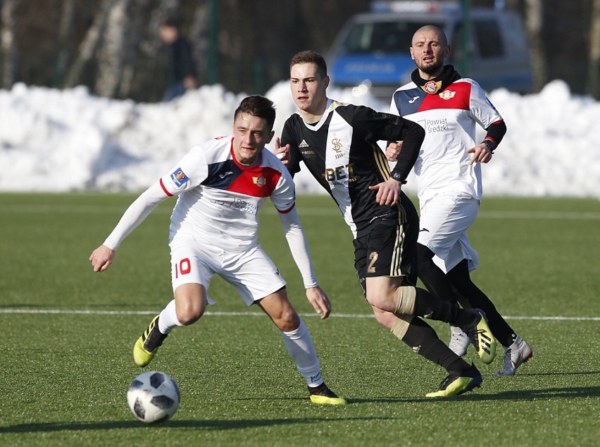 ŁKS Łódź - Polonia Środa Wielkopolska 3:1. Łodzianie wygrali ostatni sparing przed wylotem na zgrupowanie