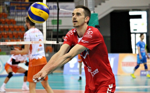 Andriej Orobko, najlepszy blokujący półfinałowego turnieju o drugą ligę 