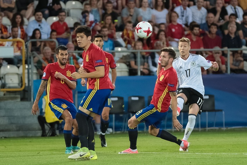 Finał Euro U-21 Niemcy - Hiszpania na stadionie Cracovii