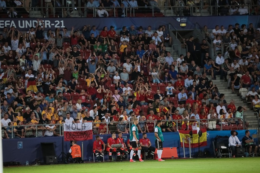 Finał Euro U-21 Niemcy - Hiszpania na stadionie Cracovii