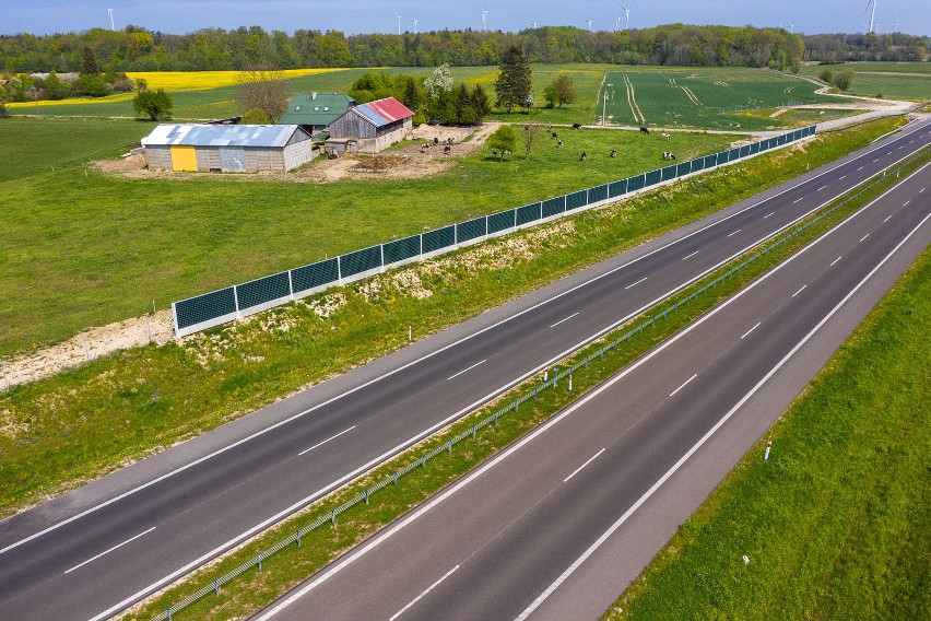 Droga S6. Odcinek Ustronie Morskie-Koszalin z lotu ptaka [NOWE ZDJĘCIA]