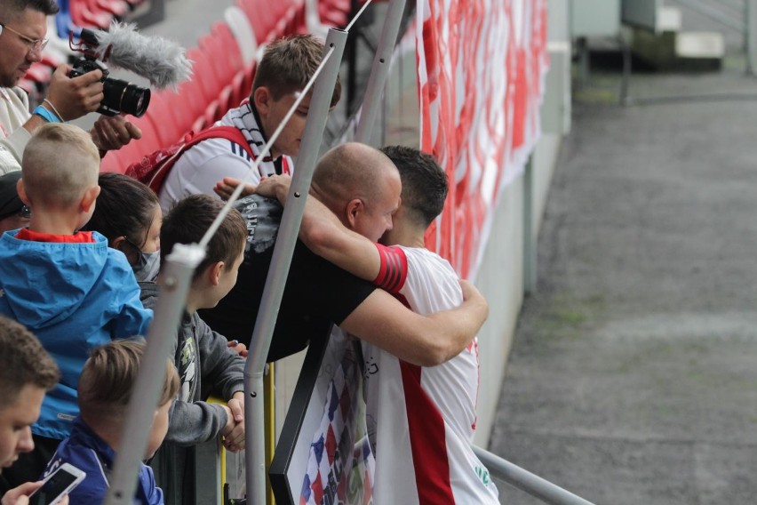 18.07.2020 r. Igor Angulo żegna się z Górnikiem Zabrze....