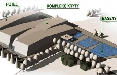 Tak ma wyglądać Centrum Rekreacji i Balneologii w Porębie Wielkiej FOT. ARCHIWUM