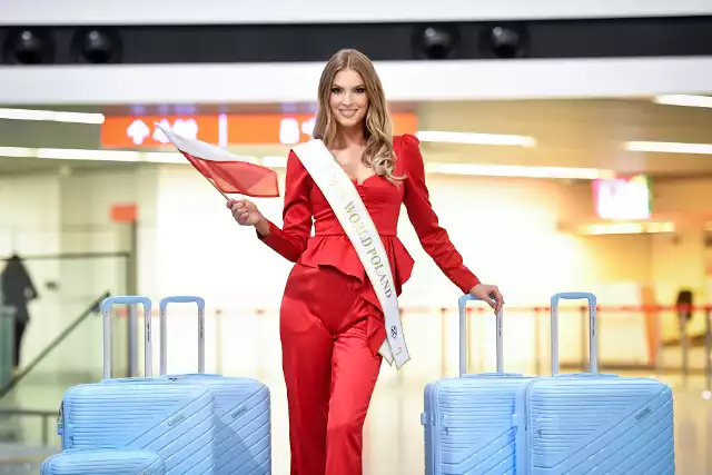 Krystyna Sokołowska - Miss Polonia 2022 - będzie reprezentować Polskę na konkursie Miss World w Indiach. Poleciała tam 17 lutego. Galę finałową poprzedzi trzytygodniowe zgrupowanie.