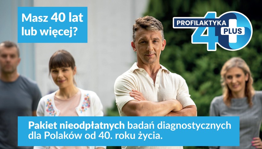 Profilaktyka 40 PLUS. Każdy Polak po 40. roku życia może bezpłatnie wykonać pakiet badań diagnostycznych