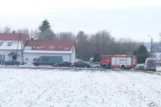 Siecieborzyce. Posesja, na której terenie doszło do wybuchu leży na uboczu. ZOBACZ WIĘCEJ ZDJĘĆ >>>