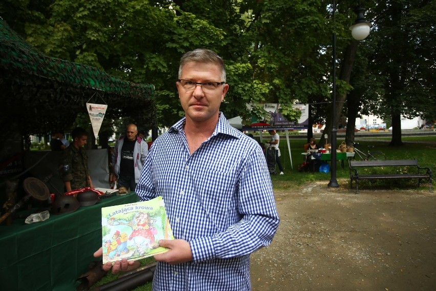 Robert Kuśta, autor pierwszej serii książeczek dla dzieci...