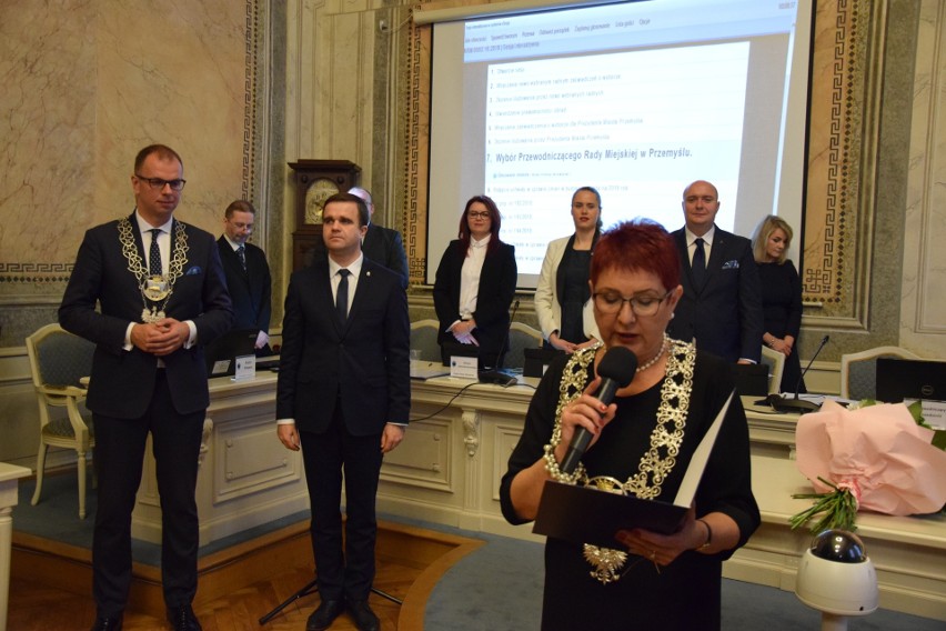 Pierwsza sesja nowej kadencji Rady Miejskiej w Przemyślu....