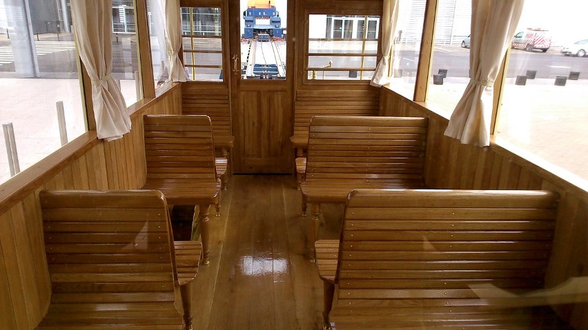Zabytkowy tramwaj typu I z 1898 roku, wyremontowany przez...