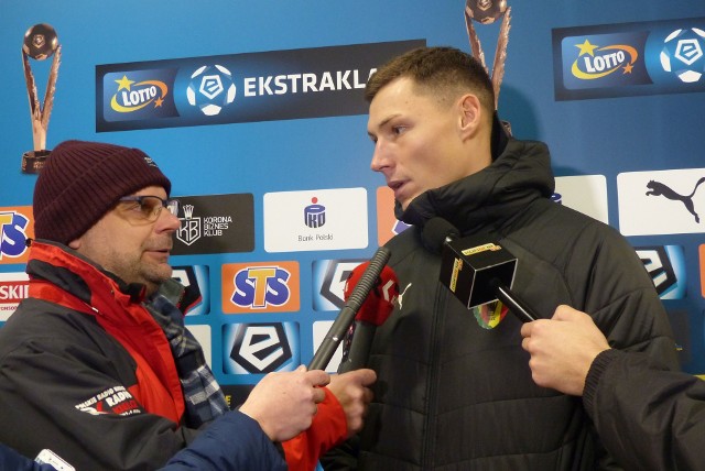Matthias Hamrol wrócił do bramki Korony Kielce na mecz z Jagiellonią Białystok.