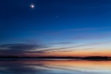 Pożegnanie Młodego Księżyca z Wenus – dzień po koniukcji. Nocne atrakcje na niebie. Tak wyglądało na Pomorzu w okolicach Chojnic [ZDJĘCIA]
