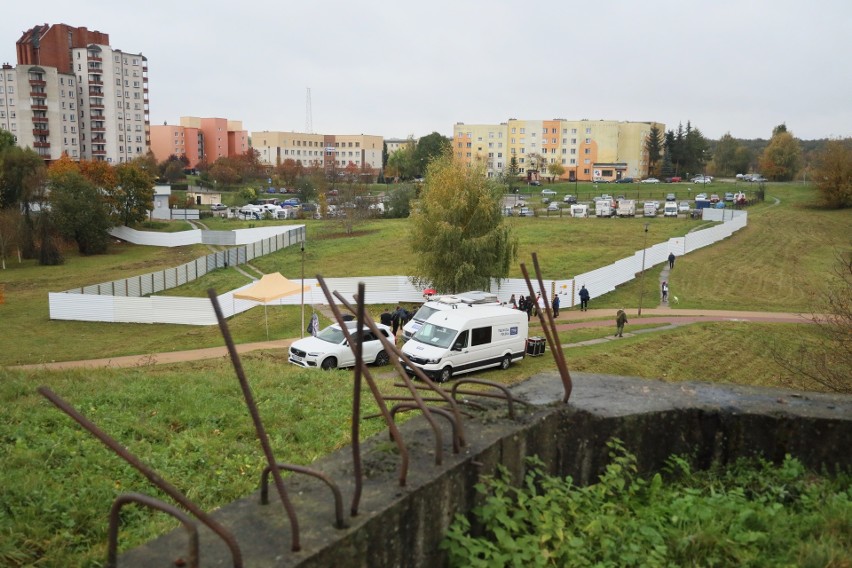 Mieszkańcy Czubów sprzeciwiają się budowie dwóch obiektów w pobliżu Parku Jana Pawła II. Zdjęcia