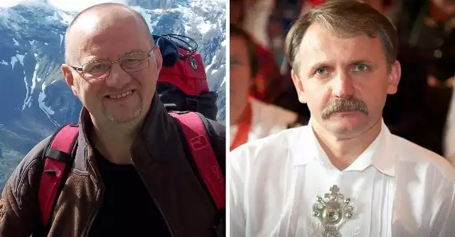 Jan Piczura mówi, że Piotr Bąk (z lewej) będzie kandydatem PiS na starostę tatrzańskiego w nowej kadencji. Żeby to osiągnąć, musi przekonać także innych radnych powiatowych, w tym przede wszystkim Jedność Tatrzańską z Andrzejem Skupniem (z prawej)