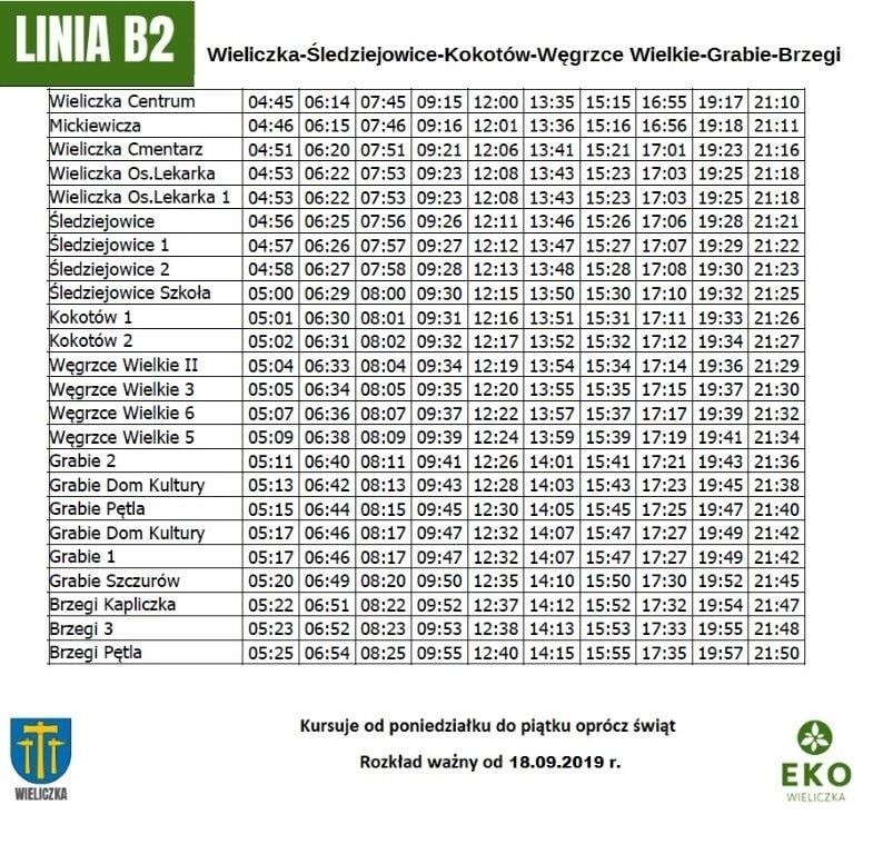 Wieliczka. Zmiany w kursach gminnych autobusów - od 18 września [ROZKŁADY JAZDY]