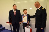 Młody Bohater: 12-letni Krystian Bochiński nagrodzony przez Jarosława Zielińskiego (zdjęcia, wideo)