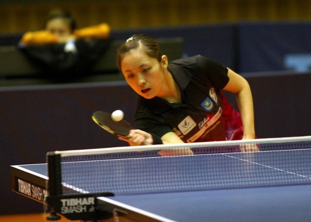 Li Qian była najlepszą zawodniczką meczu w Polkowicach.
