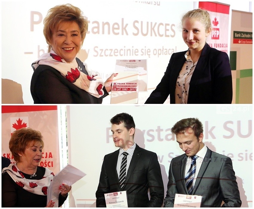 Przystanek SUKCES - biznes w Szczecinie się opłaca! Nagrody rozdane [zdjecia]