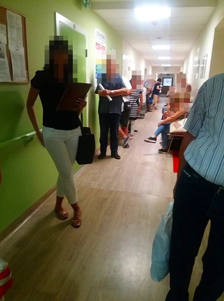 Protest na izbie przyjęć w szpitalu WAM w Łodzi. Wstrzymane...