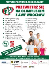 Wielki festyn na Polach Marsowych - Przewietrz się na Olimpijskim z AWF Wrocław