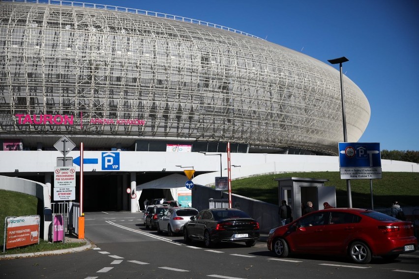 Kolejny punkt pobrań znajduje się przy Tauron Arenie Kraków