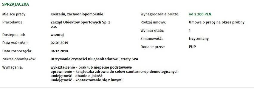 Szukasz pracy w Koszalinie i okolicach? Sprawdź najnowsze...