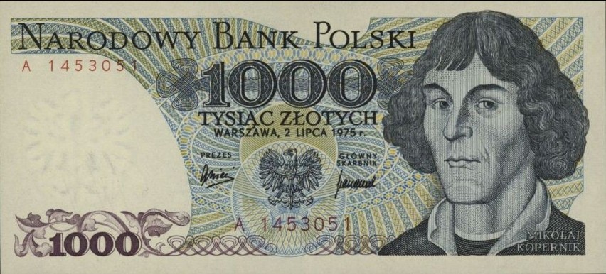 Jeden z najpopularniejszych banknotów PRL