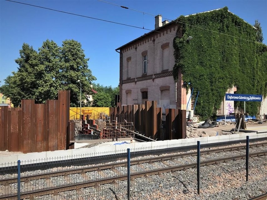 Dabrowa Gornicza W Zabkowicach Powstaje Tunel Pod Torami Kolejowymi Zdjecia Dziennik Zachodni