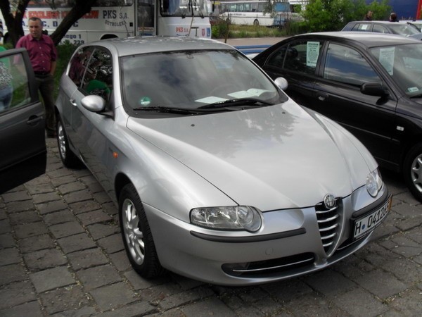 Alfa Romeo 147, 2001 r., 2,0 T, ABS, centralny zamek, ESP,...