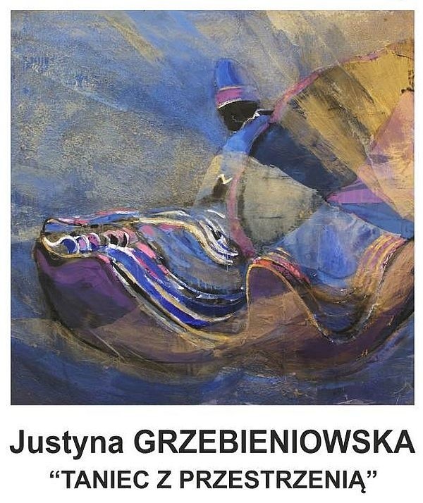 "Taniec z przestrzenią&#8221; &#8211; to tytuł wystawy obrazów Justyny Grzebieniowskiej, która otwarta zostanie w piątek w Międzyrzeckim Ośrodku Kultury.