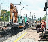 Modernizacja torów na dworcu kolejowym